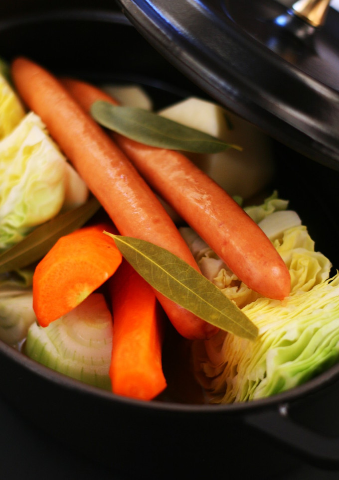ソーセージとざく切り野菜のポトフ-レシピのメイン写真