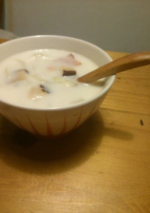 干し椎茸と白菜のミルクスープ-レシピのメイン写真