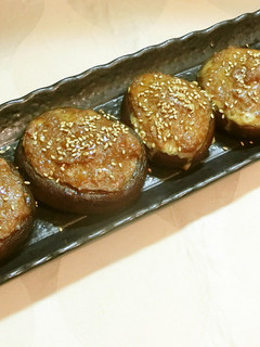 椎茸のチーズ入りみそ肉詰オーブン焼き-レシピのメイン写真