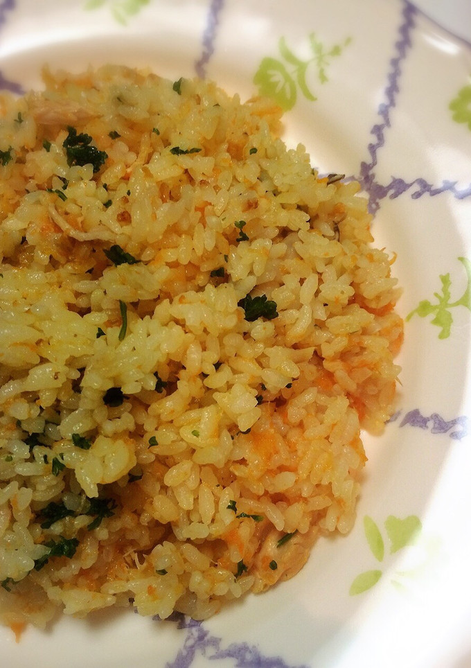 簡単♡人参色のあさり炊き込みご飯-レシピのメイン写真