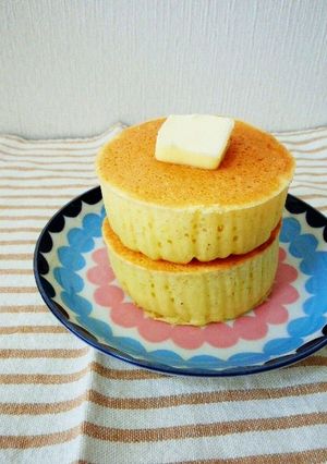 厚焼きふわふわイーストパンケーキ-レシピのメイン写真