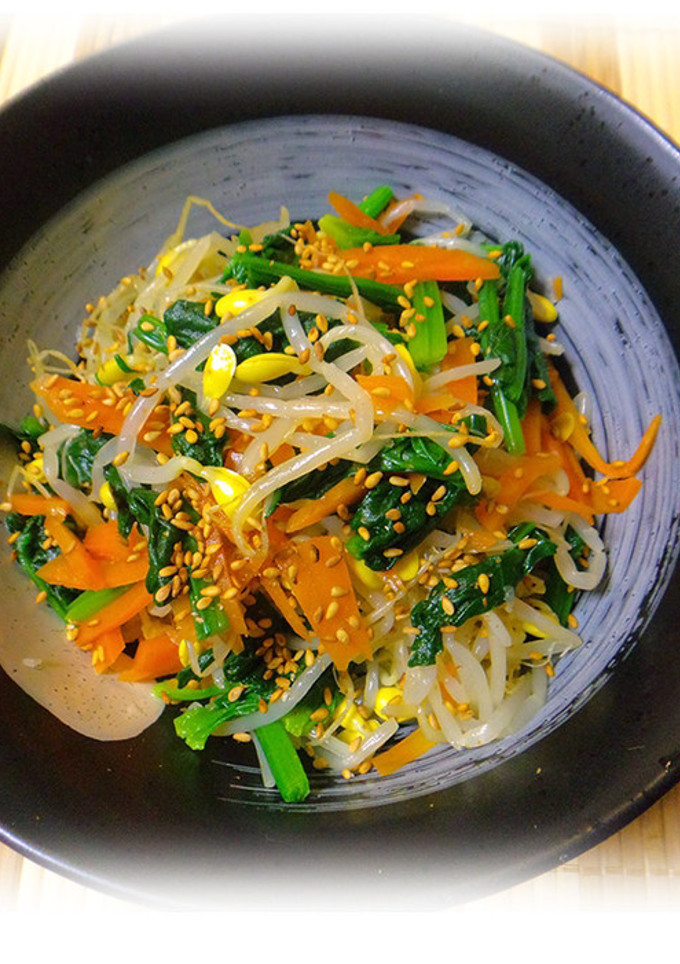 豆もやしとほうれん草のナムル-レシピのメイン写真