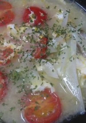キャベツのカレー風味ミネストローネ風-レシピのメイン写真