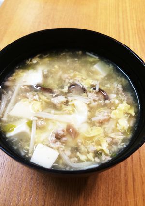 本格派きのこで中華スープ-レシピのメイン写真