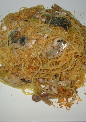 さんまのパスタ-レシピのメイン写真