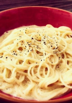 簡単カルボナーラ-レシピのメイン写真