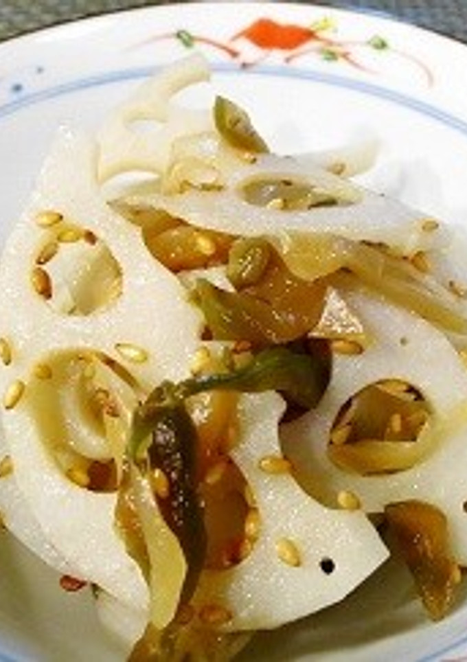 蓮根のザーサイきんぴら-レシピのメイン写真
