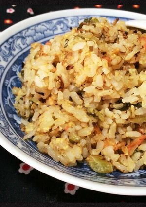 簡単☆野沢菜チャーハン-レシピのメイン写真