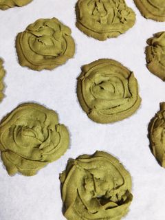 抹茶クッキー*サクサク♪絞り出しクッキー-レシピのメイン写真