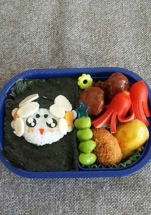 キャラ弁妖怪ウォッチ♪ﾈﾀﾊﾞﾚﾘｰﾅ♪-レシピのメイン写真