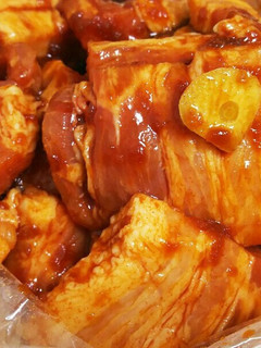 豚バラの味付き焼き肉*バーベキューにも!-レシピのメイン写真