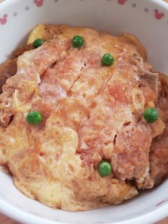 卵とじ丼*カツ煮*かつ丼*玉子丼*親子丼-レシピのメイン写真