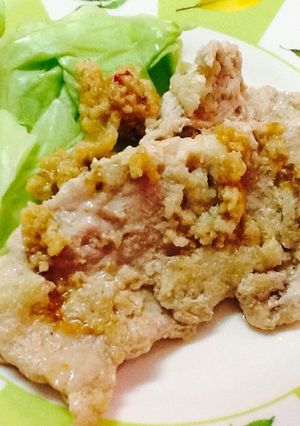 □すりおろしりんごのポークソテー□-レシピのメイン写真