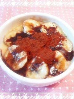 バナナココアチョコ♡ココットカマン♪-レシピのメイン写真