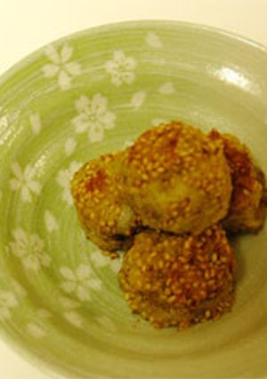 サツマイモの胡麻団子-レシピのメイン写真