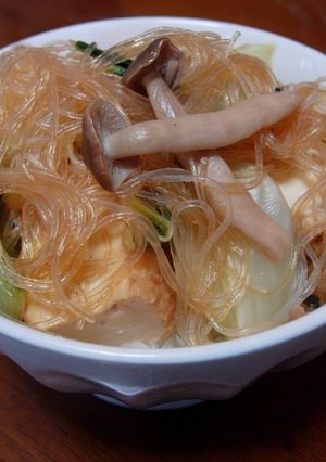 白菜・しめじ・春雨の☆ヘルシー厚揚げ丼-レシピのメイン写真