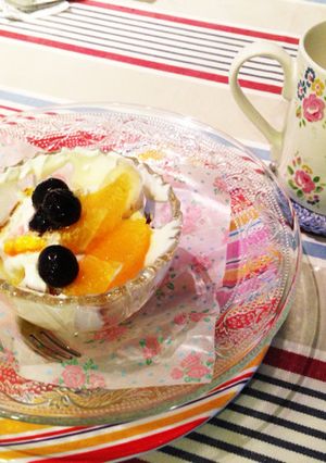 カステラで簡単オレンジケーキ-レシピのメイン写真