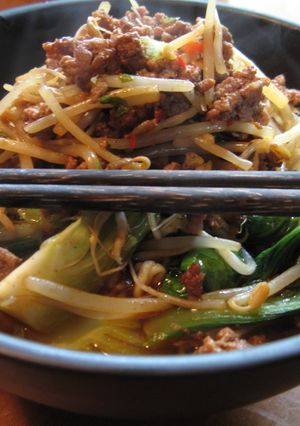 ピリ辛担々麺風ラーメン-レシピのメイン写真