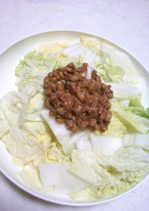 白菜おかか納豆-レシピのメイン写真