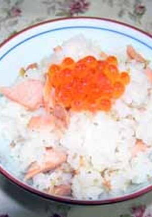 しゃけde親子丼-レシピのメイン写真