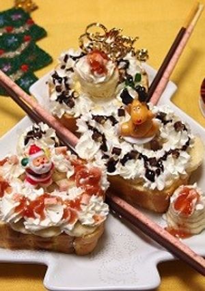 パティーに♡ポッキーとバナナのプチケーキ-レシピのメイン写真
