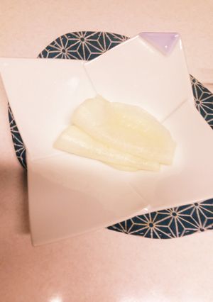 ジップロックで簡単★大根で千枚漬け-レシピのメイン写真