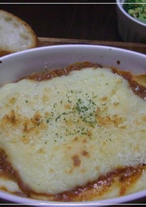 くりぃ～むポテトde茄子ミートラザニア♪-レシピのメイン写真