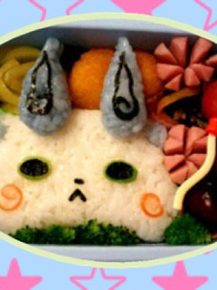 園児キャラ弁 コマさん 妖怪ウォッチ-レシピのメイン写真