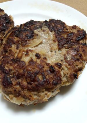 えのきで低カロ！肉感そのままハンバーグ-レシピのメイン写真