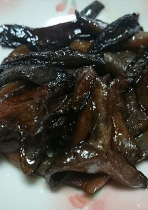 ムラサキシメジのウスターソース炒め-レシピのメイン写真
