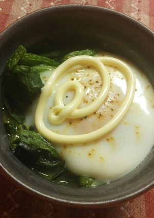 ほうれん草のココット-レシピのメイン写真
