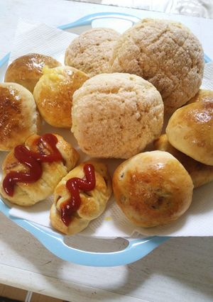 お家でパン屋さん♡基本のパン生地♡手捏ね-レシピのメイン写真