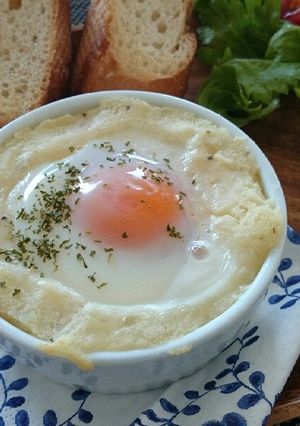 エッグスラット風のココットカマン-レシピのメイン写真