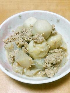 里芋とこんにゃくの甘味噌煮-レシピのメイン写真