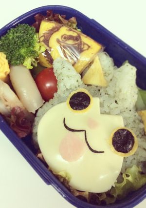 キャラ弁＊妖怪ウォッチ＊とげにゃん-レシピのメイン写真