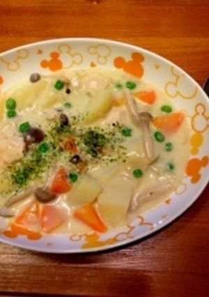 ホワイトシチュー-レシピのメイン写真