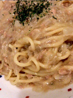 簡単時短!ツナクリームパスタ-レシピのメイン写真