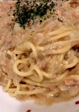 簡単時短！ツナクリームパスタ-レシピのメイン写真