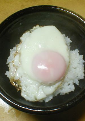 目玉焼きの卵かけごはん-レシピのメイン写真