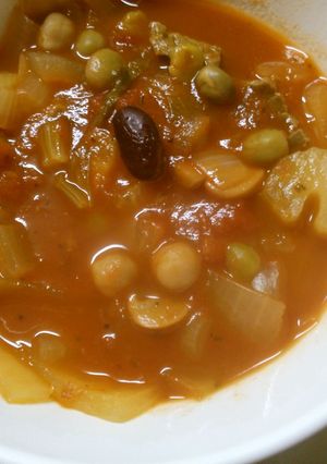 豆と 牛肉 野菜の トマト煮込み♪*゜-レシピのメイン写真