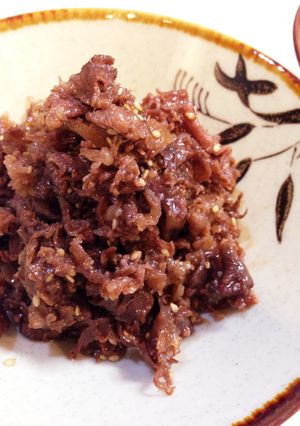 牛肉のしぐれ煮-レシピのメイン写真