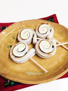 お弁当おかずの隙間に竹輪巻き-レシピのメイン写真