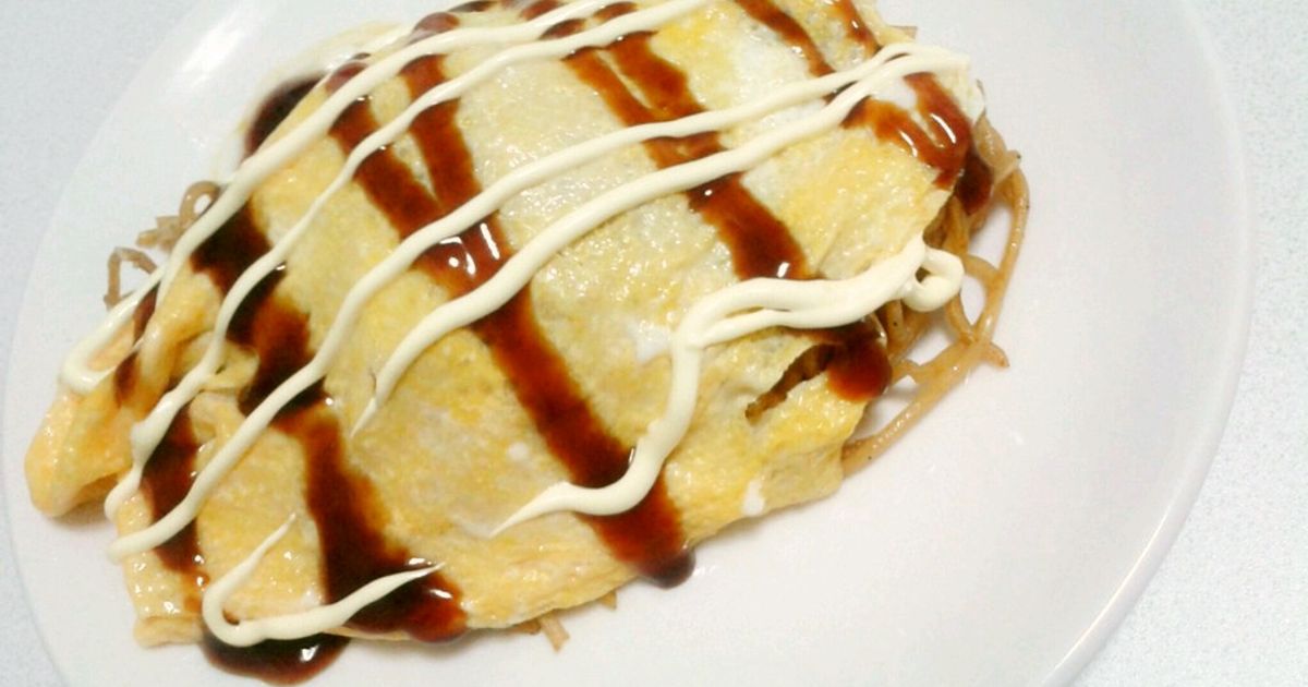 屋台の味！簡単オムそば by 白雪❆ 【クックパッド】 簡単おいしい