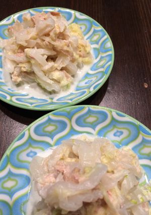 白菜のツナ柚子和え-レシピのメイン写真