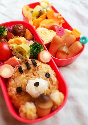 リスちゃんとドングリ弁当-レシピのメイン写真