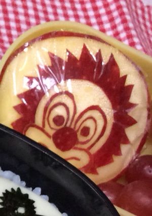 キャラ弁*セカオワ DJ LOVEリンゴ-レシピのメイン写真