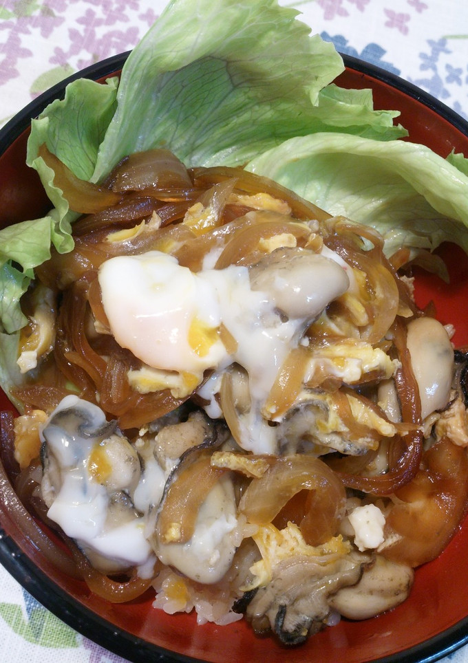 ♪牡蠣の甘辛丼♪-レシピのメイン写真