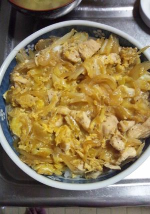 ４月３日晩飯【親子丼】-レシピのメイン写真