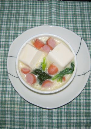 豆腐でＬｅｔ’ｓココットカマーン-レシピのメイン写真