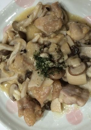 鶏肉とキノコのチーズクリーム-レシピのメイン写真
